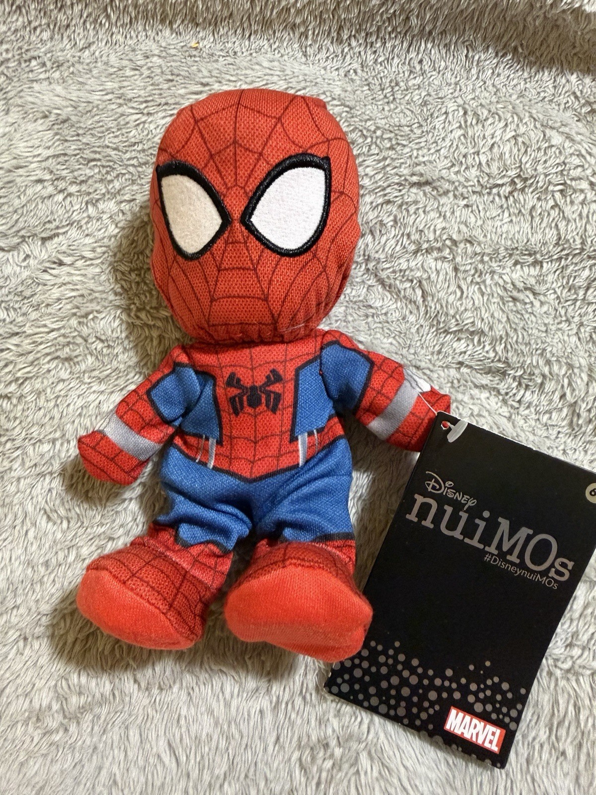 Disney nuiMOs Marvel Spider-Man Peter Parker Plush Doll Toy NEW