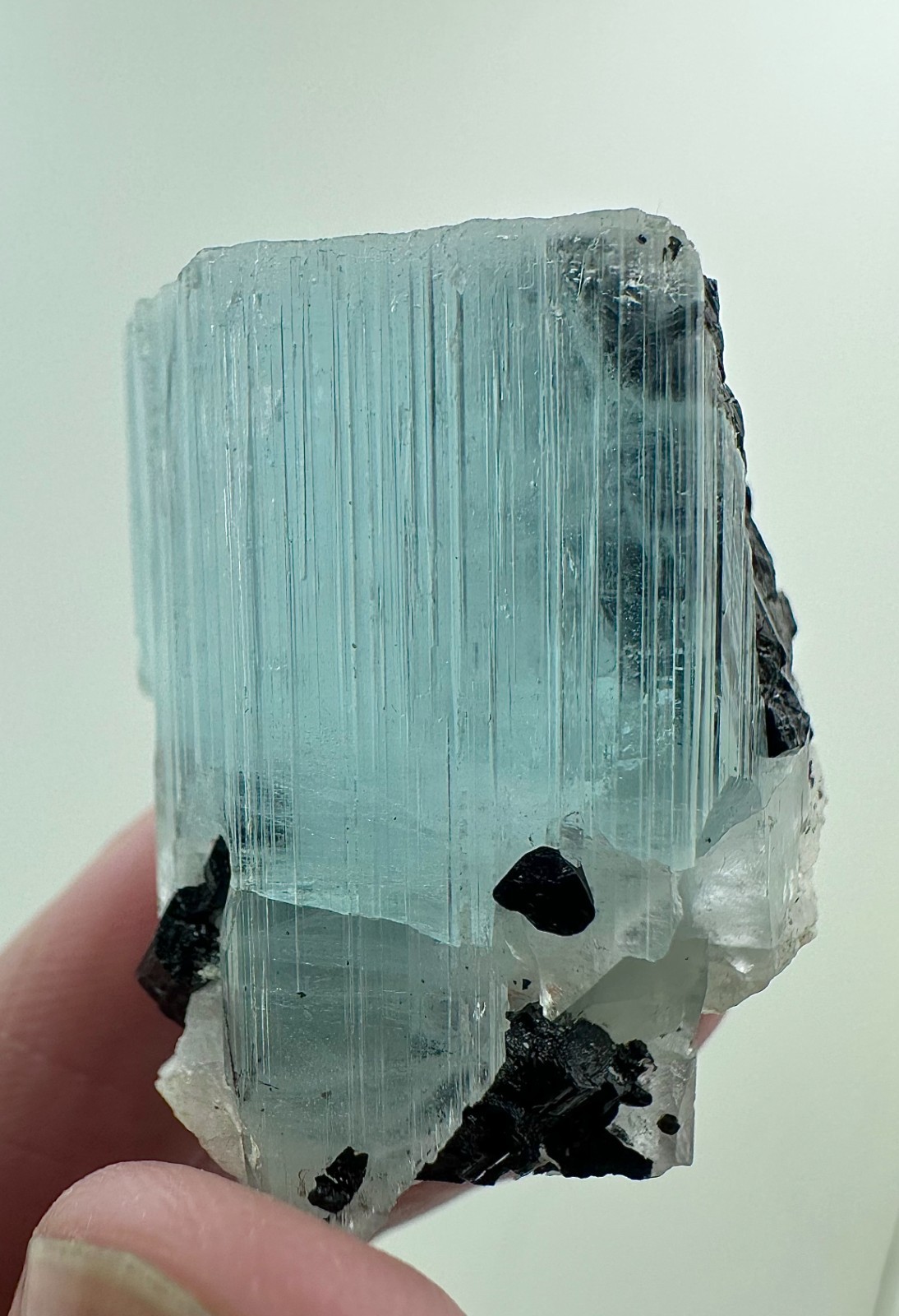 111  Carat Aquamarine Crystal From Skardu Pakistan