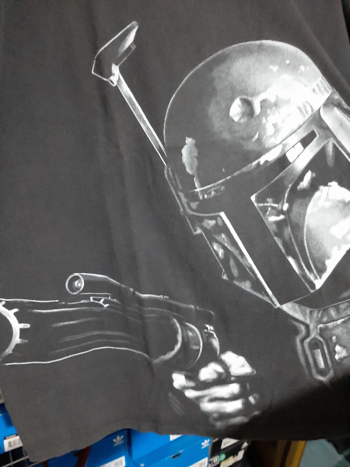 Star Wars Boba Fett Vintage Black T-Shirt XL 1996 Empire Strikes Back. Rare