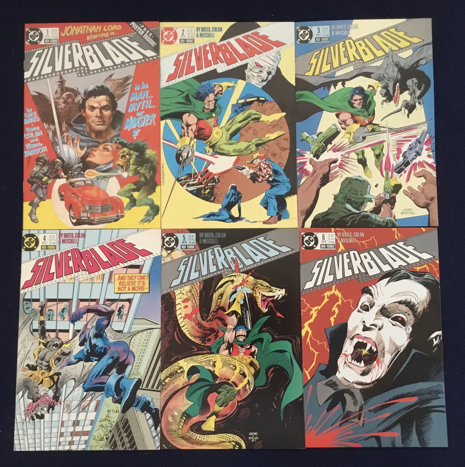 Silverblade 1-12 DC Comics Jonathan Lord