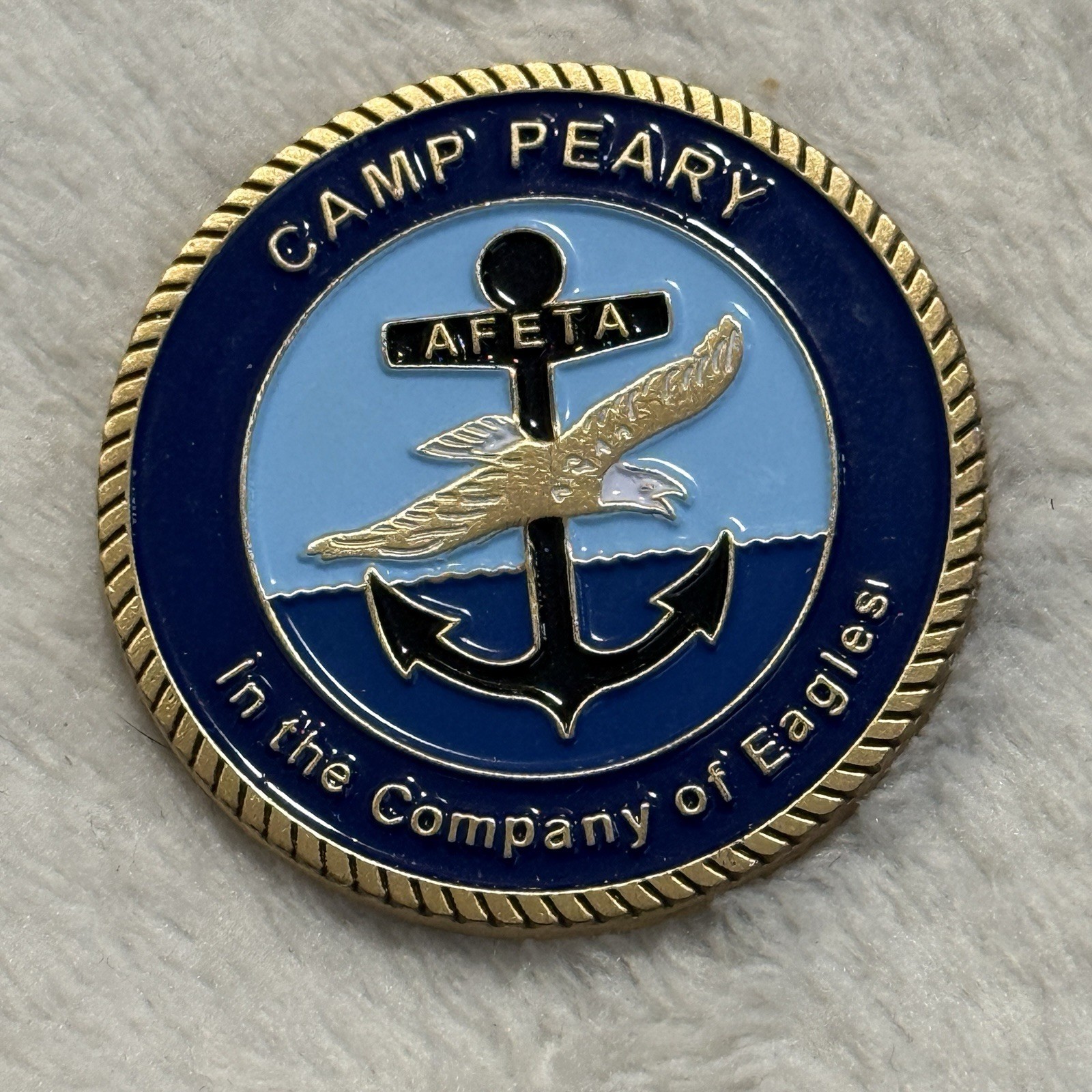 Central Intelligence Agency CIA Training The Farm Camp Peary Challenge Coin