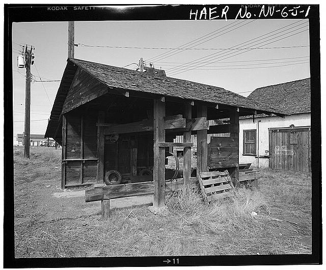 Photo:Fallon Nevada Truckee-Carson Irrigation District Saw Shed 1920s HAER