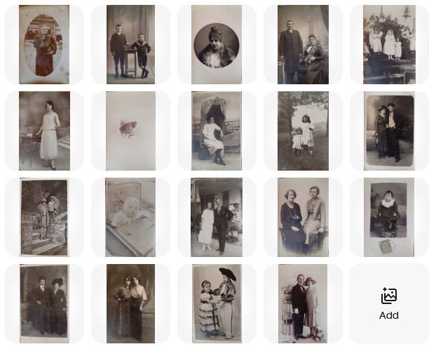 20 Rare French Real Picture Postcards RPPC Circa 1920s Vintage Great Condition