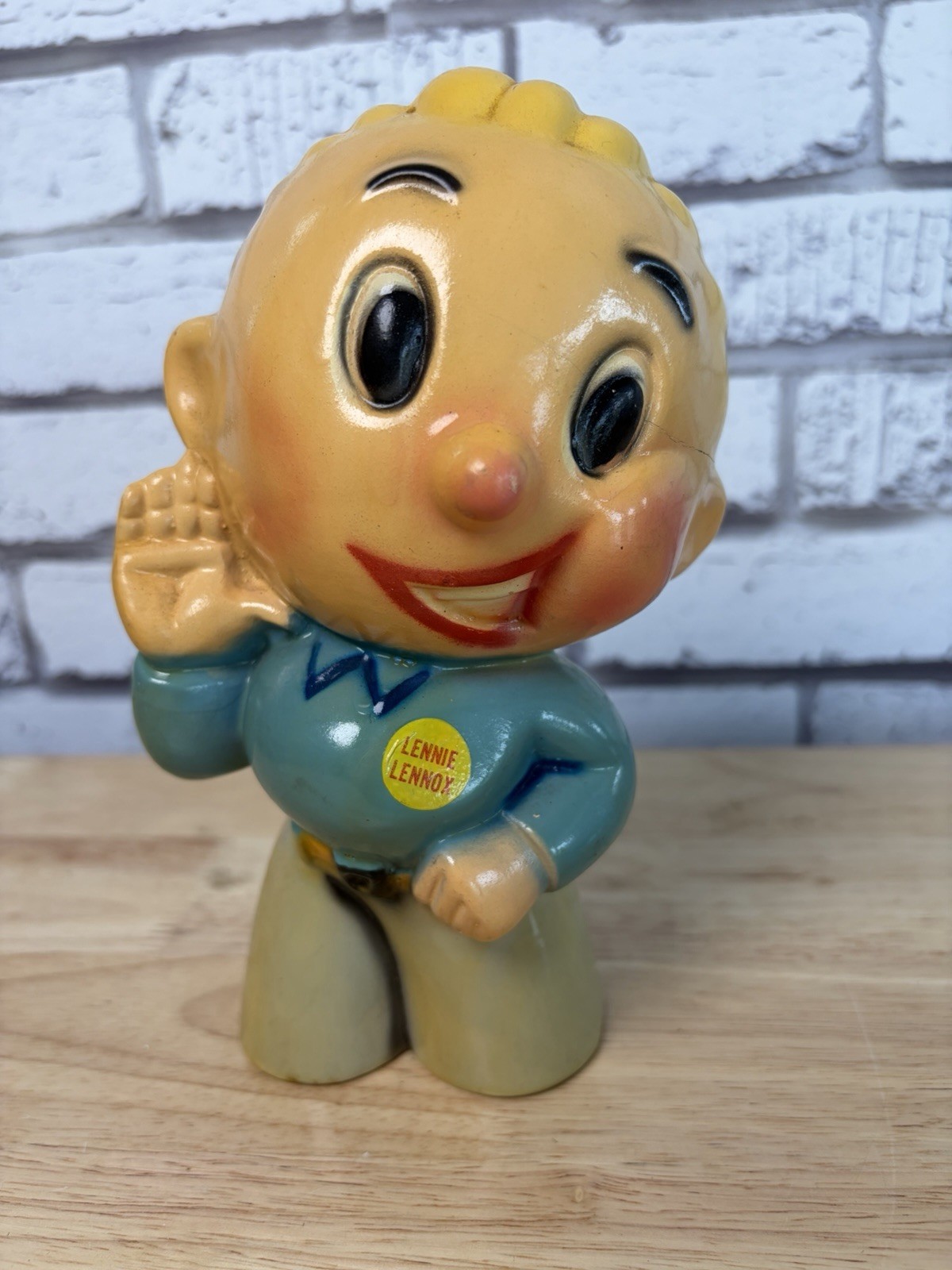 Lennie Lennox Advertising Figure Bank Very Rare 7