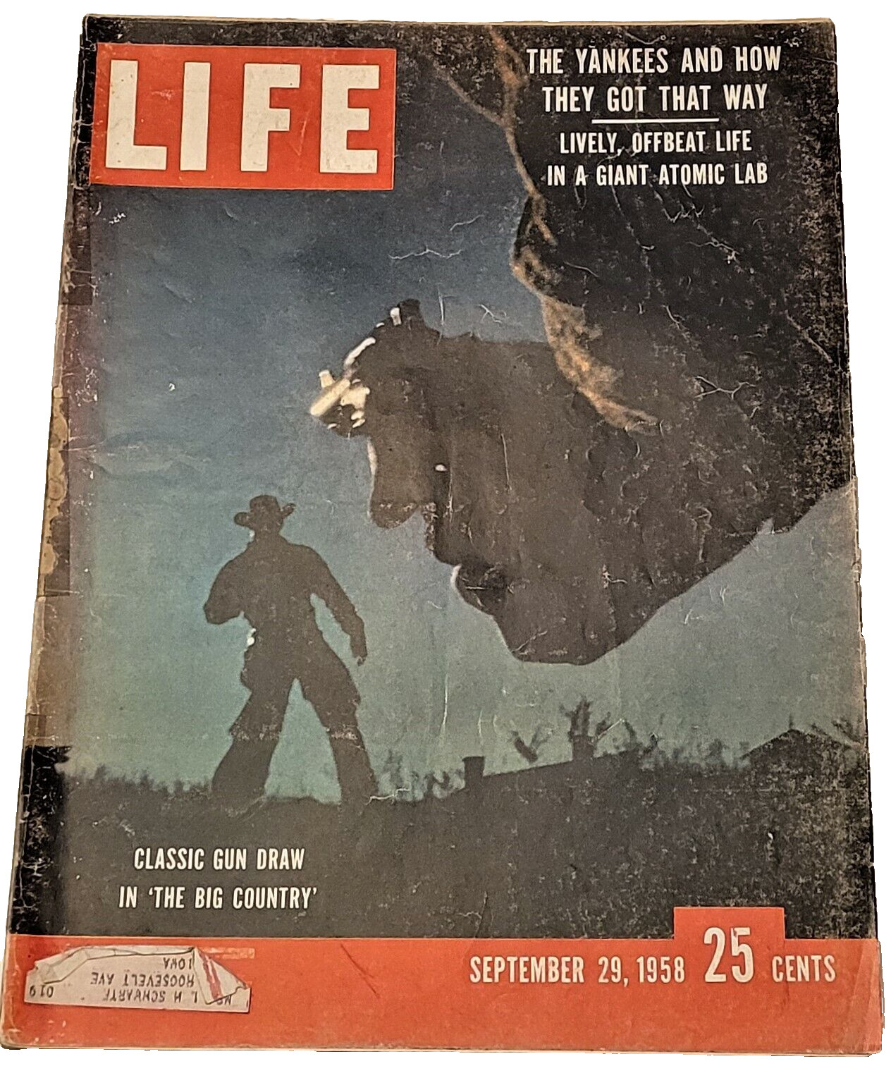 September 29, 1958 LIFE Magazine  Sept 9 26 27 29 30 \'59 1950s