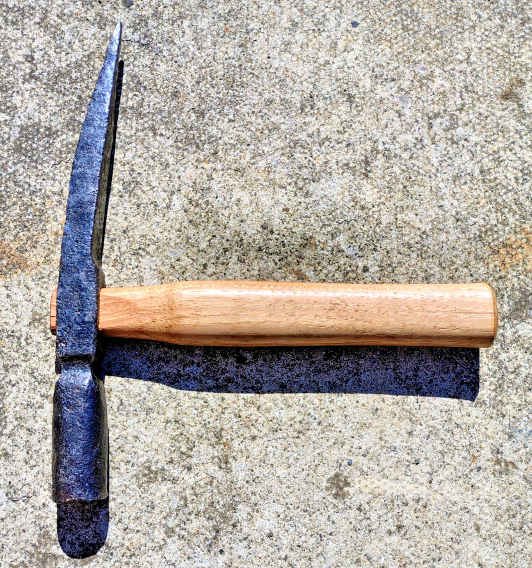 Vintage Unusual Hammer could be blacksmith made ?