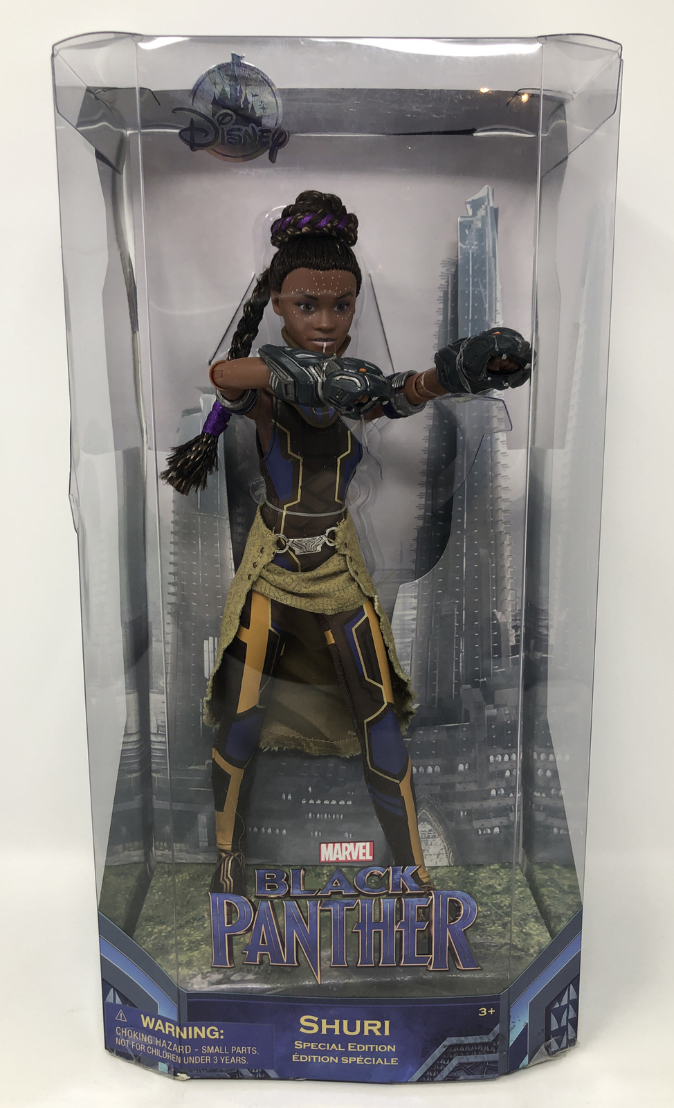 Disney Marvel Black Panther SHURI Special Edition Figure Sealed Box Some Wear Disney Marvel Black Panther SHURI Special Edition Figure Sealed Box Some Wear