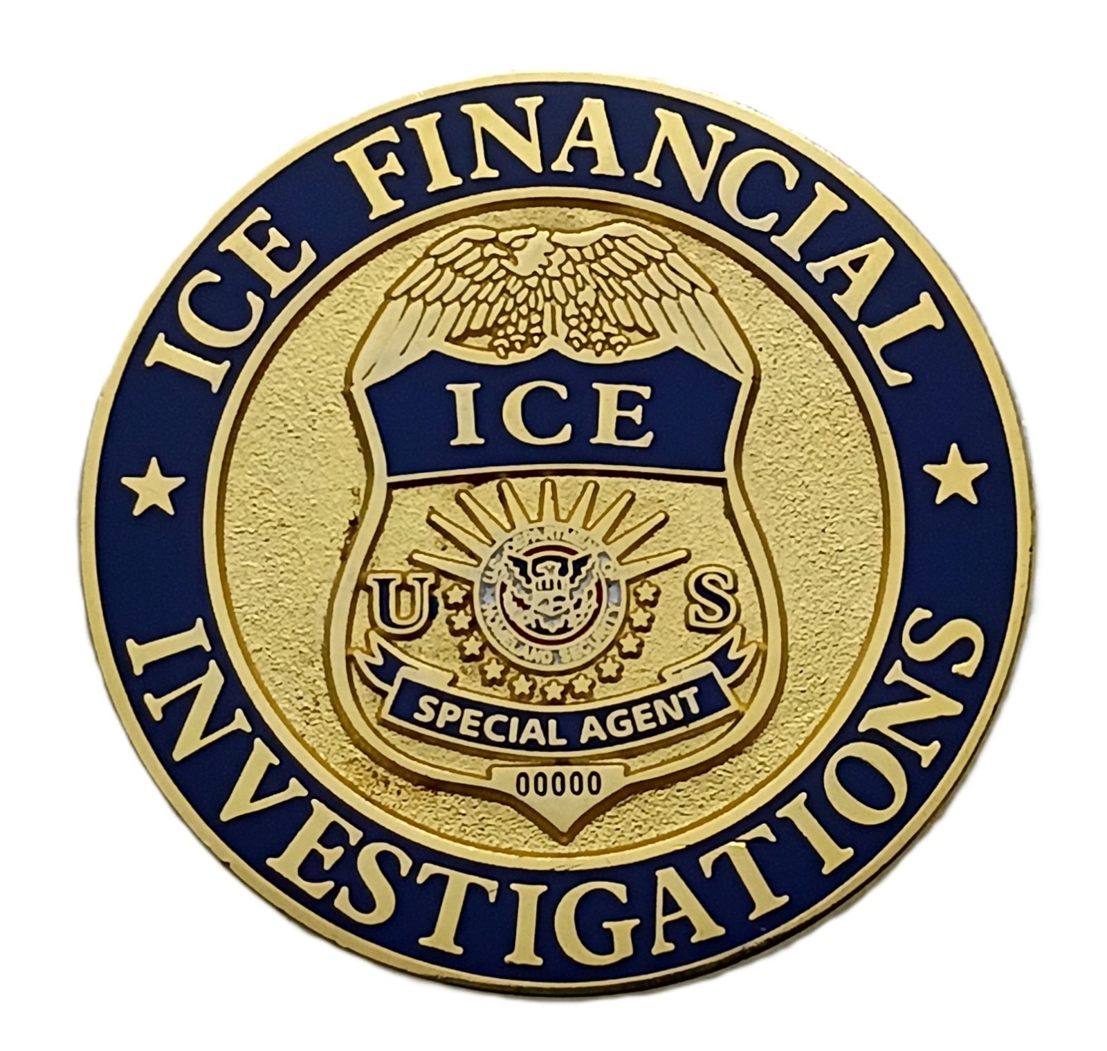 ICE Financial Investigations Challenge Coin