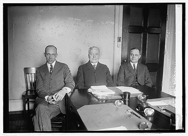 Photo:H.N. Graves, W.W. Warwick, Guy Moffett, 3/22/23