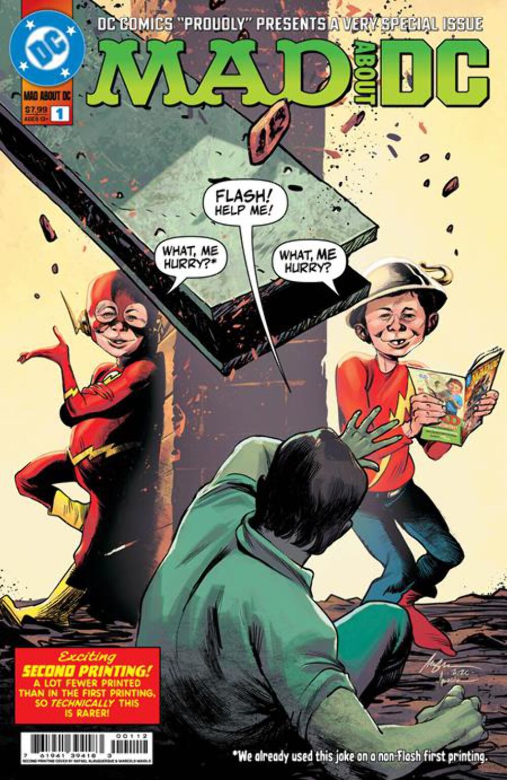 MAD about DC #1 Second Printing Cover A Rafael Albuquerque