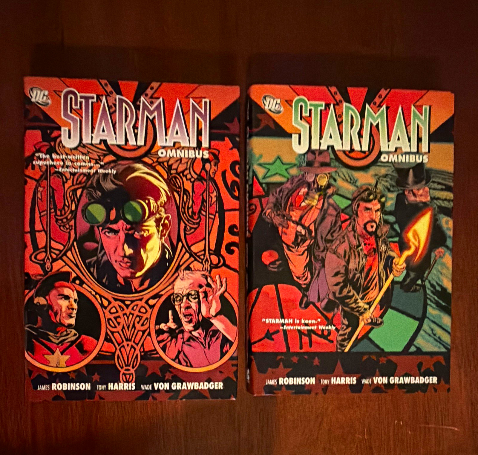DC Comics Starman Omnibus Vol. 1 & 2 Hardcover Set - Robinson, Harris