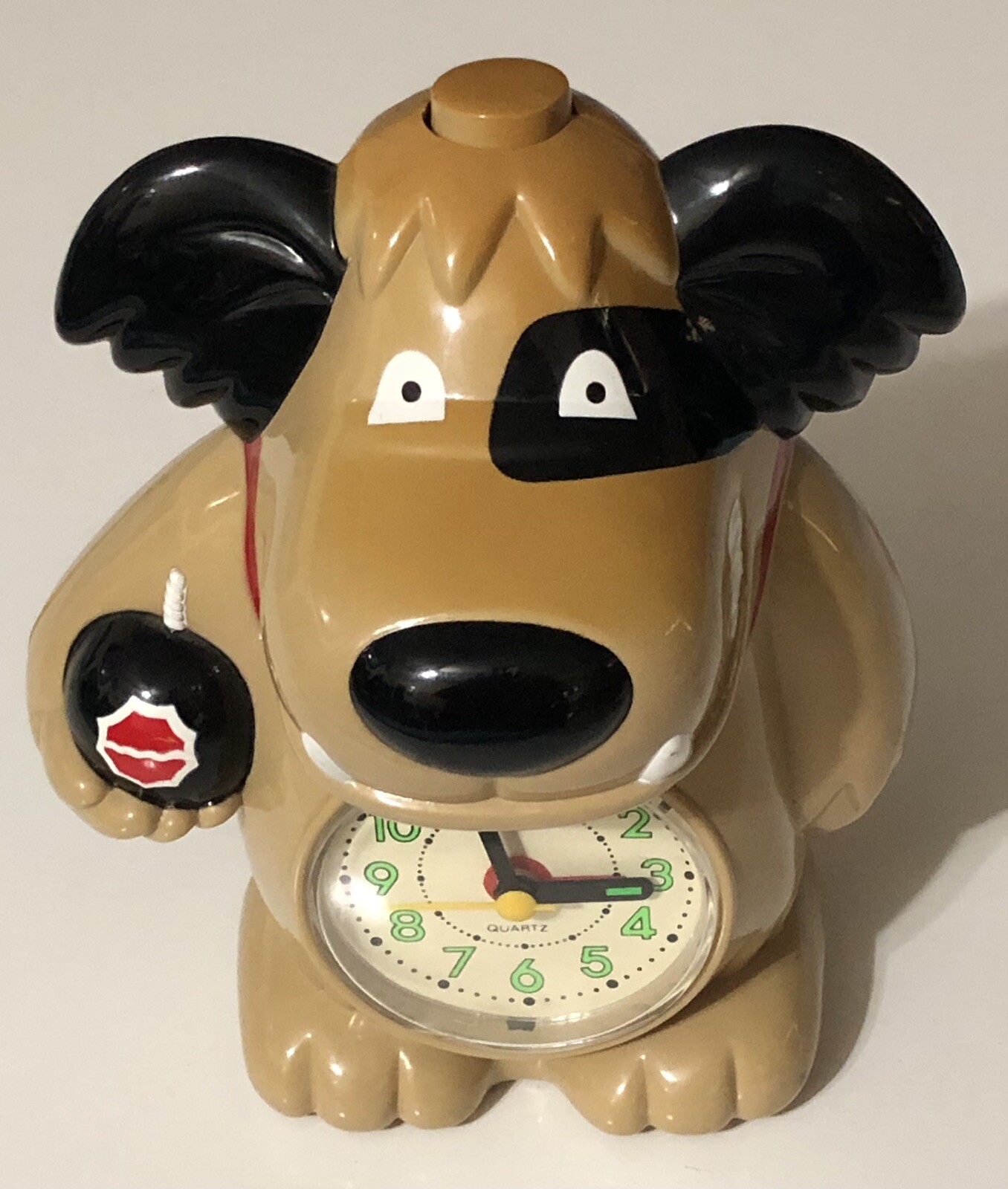 Muttley Wacky Races Talking Alarm Clock Working Vintage Rare 1960s Missing Cover