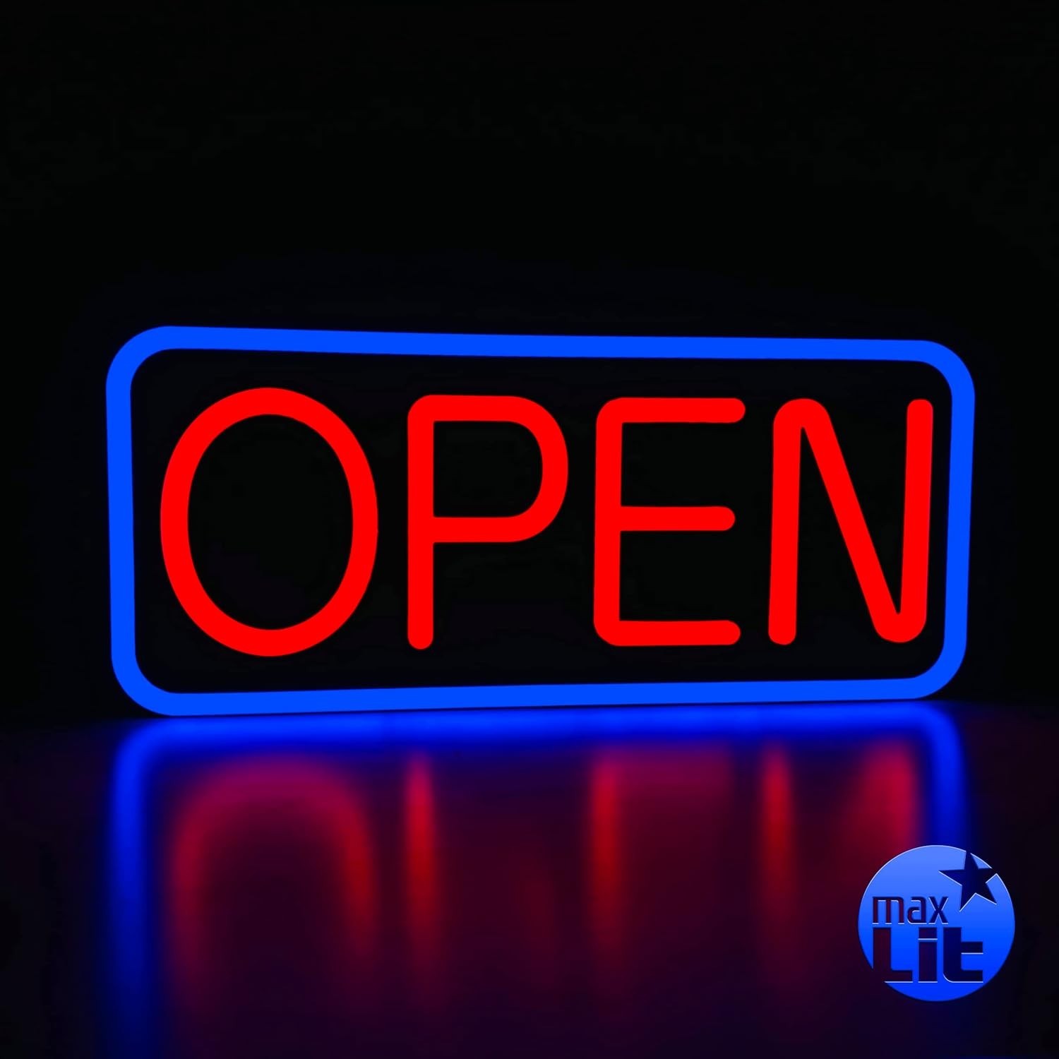 21'' x 10'' Indoor Ultra Bright LED OPEN Sign - Durable & Energy Saving Design 21'' x 10'' Indoor Ultra Bright LED OPEN Sign - Durable & Energy Saving Design