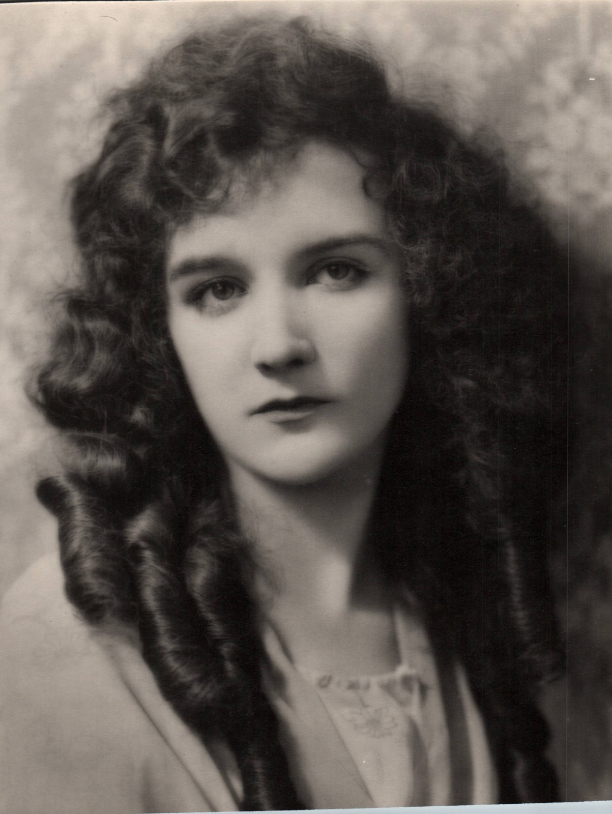 HOLLYWOOD MARY PHILBIN 1926 Vintage Silent Star CASCADING CURLS ORIG PHOTO 1014