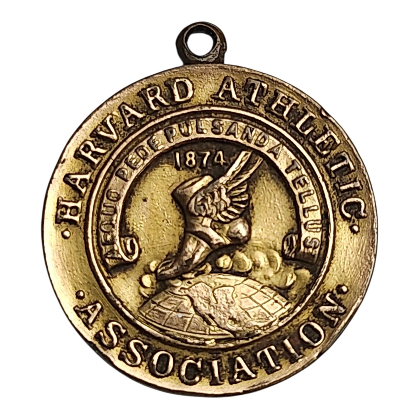 Vtg 1927 Wrestling Harvard Athletic Association Medal Ivy League Memorabilia 