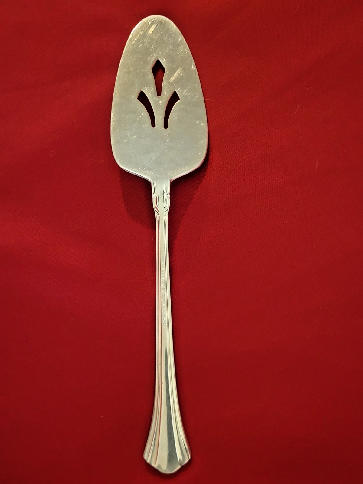 Classic Plume By Towle Silver Electroplate C.1988 Pie Server