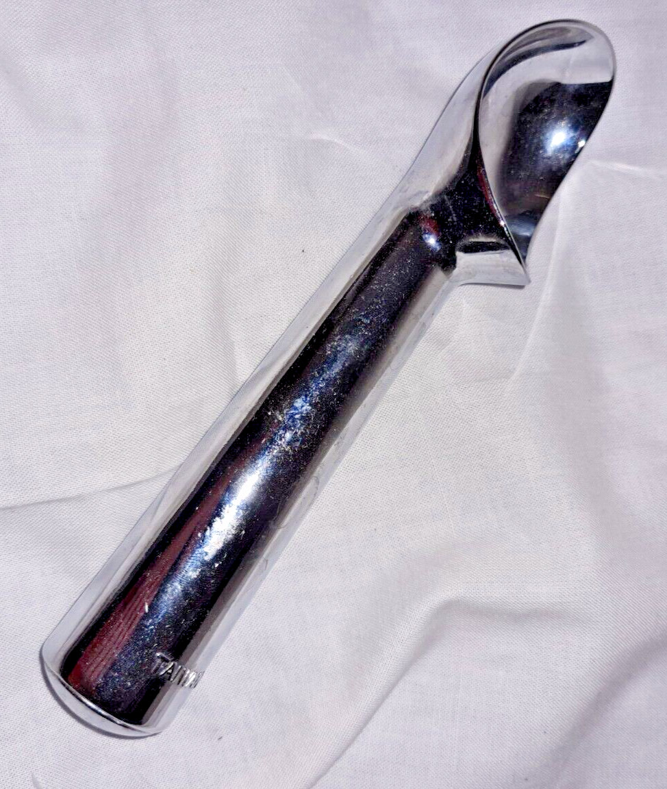 Ice Cream Dipper Serving Scoop Silver