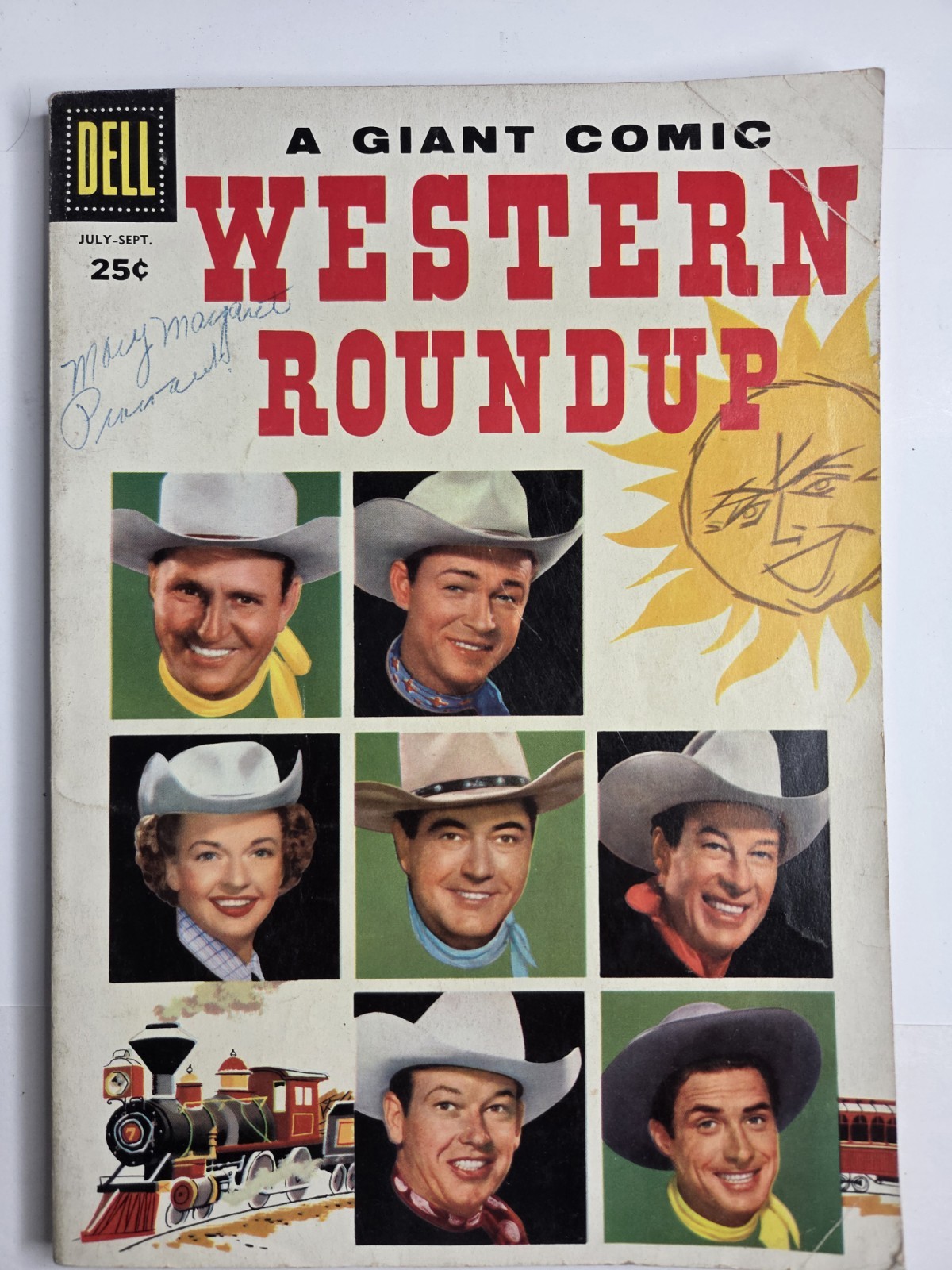 Dell Giant Western Roundup #15 Good Cond. 1956 Roy Rogers Dale Evans More Dell Giant Western Roundup #15 Good Cond. 1956 Roy Rogers Dale Evans More