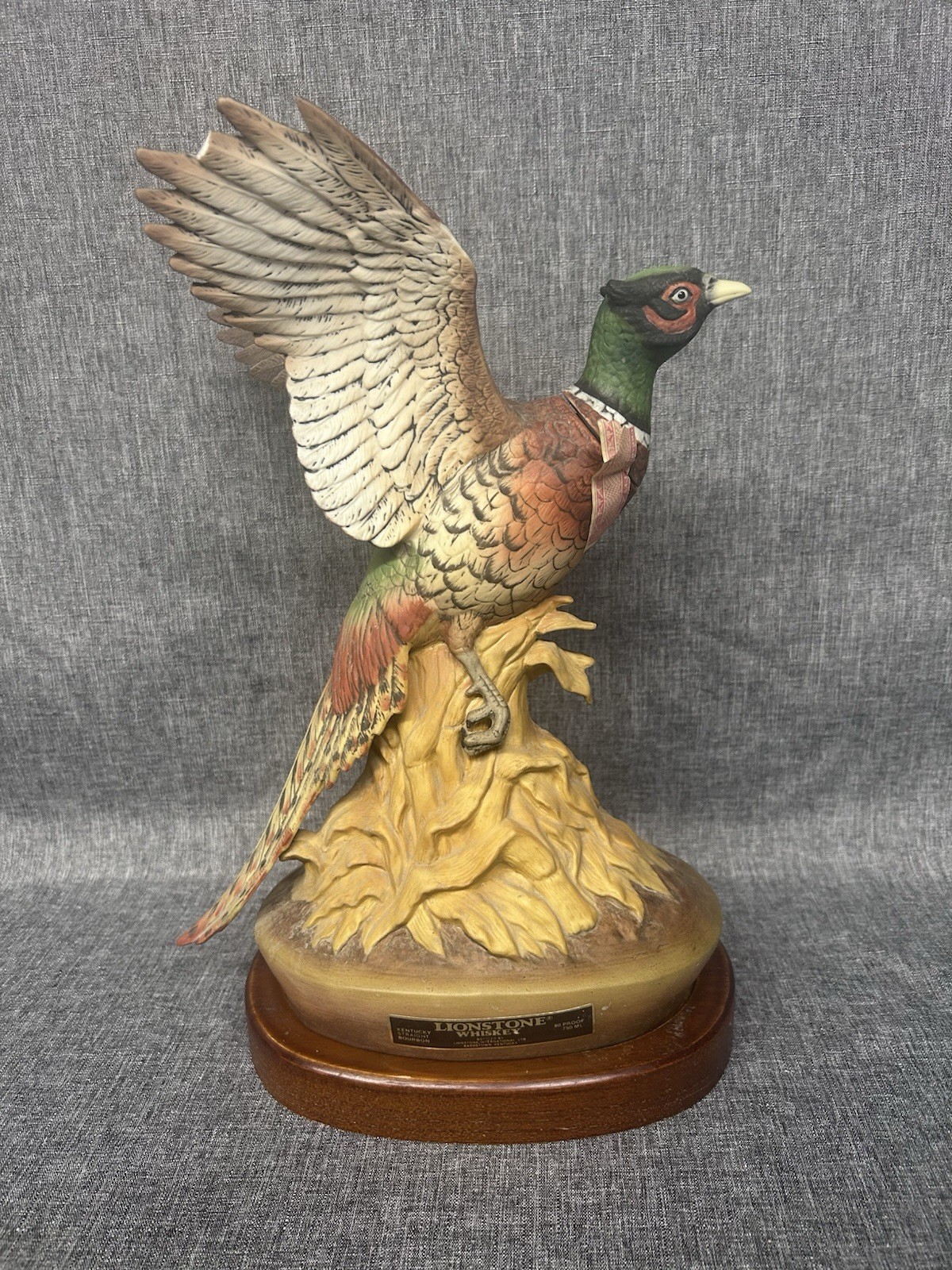Vintage  Pheasant Decanter 1981 