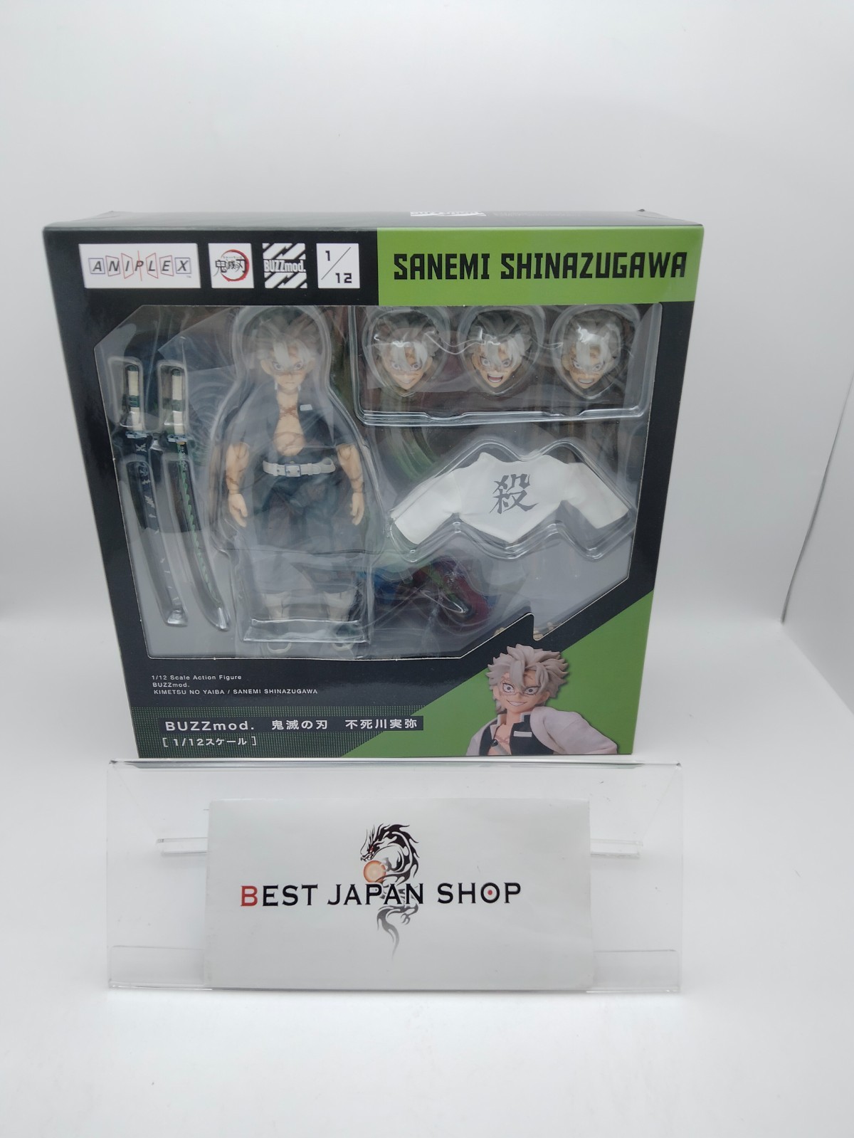 BUZZmod. Sanemi Shinazugawa Figure ANIPLEX Demon Slayer Kimetsu no Yaiba Japan