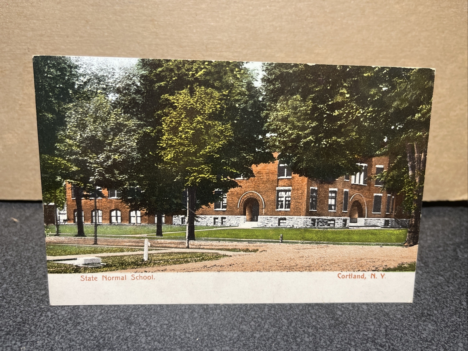 State Normal School Cortland New York Postcard State Normal School Cortland New York Postcard