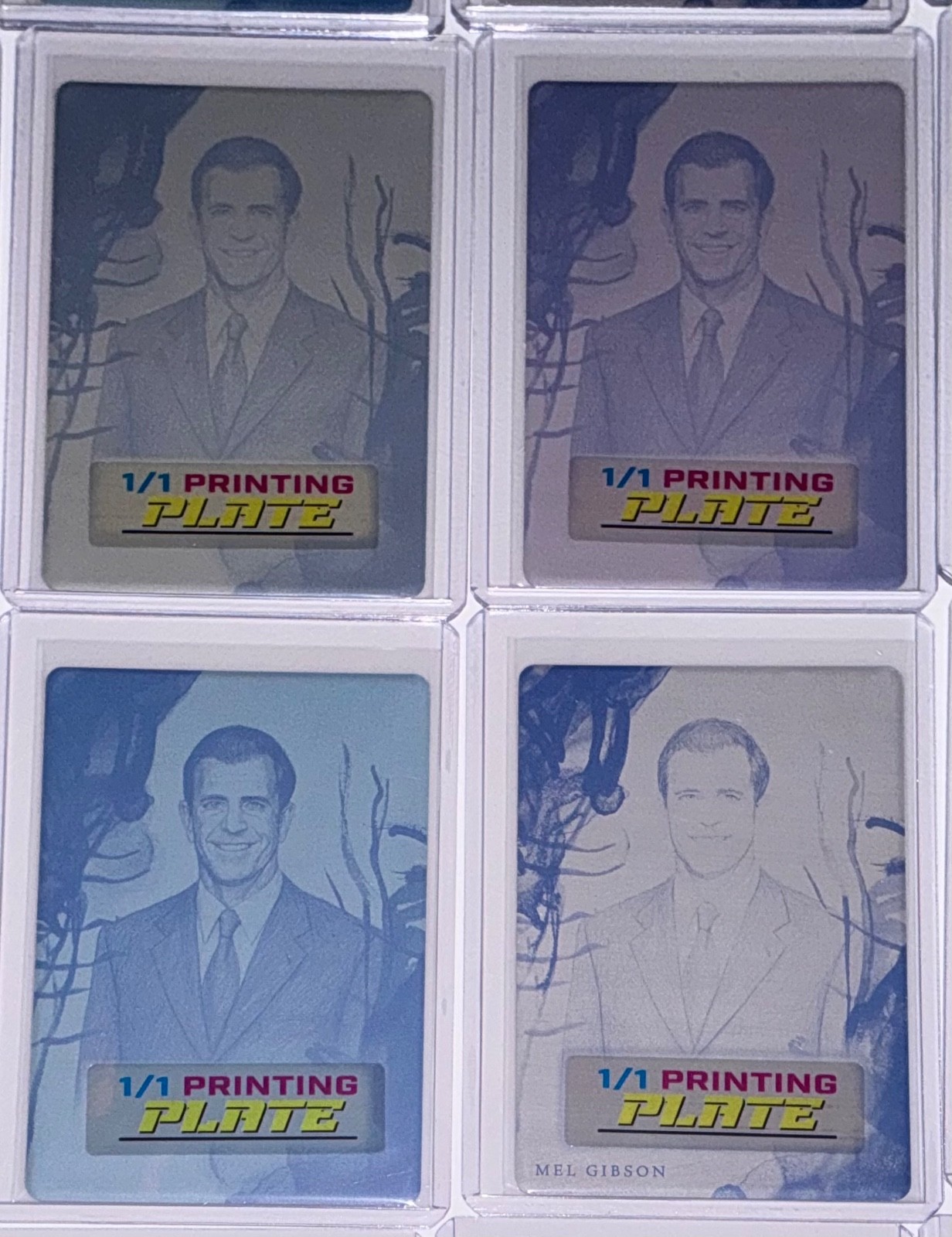 2025 Leaf Red Carpet Mel Gibson Performing Arts Printing Plate 1/1 Set