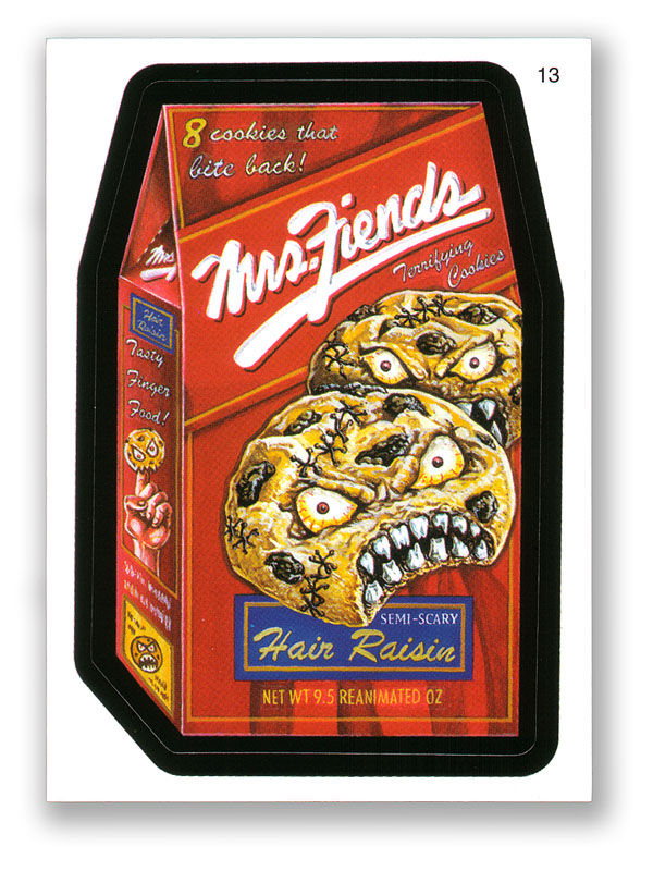 2006 TOPPS WACKY PACKAGES SERIES #4 - MRS. FIENDS COOKIES - STICKER #13 - MINT 2006 TOPPS WACKY PACKAGES SERIES #4 - MRS. FIENDS COOKIES - STICKER #13 - MINT