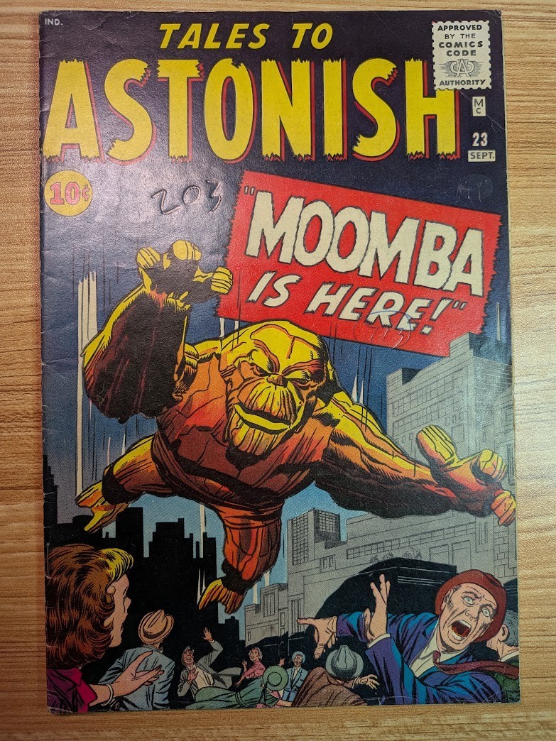 Tales to Astonish #23 Marvel 1961 (FN+) | 1st appearance of Moomba