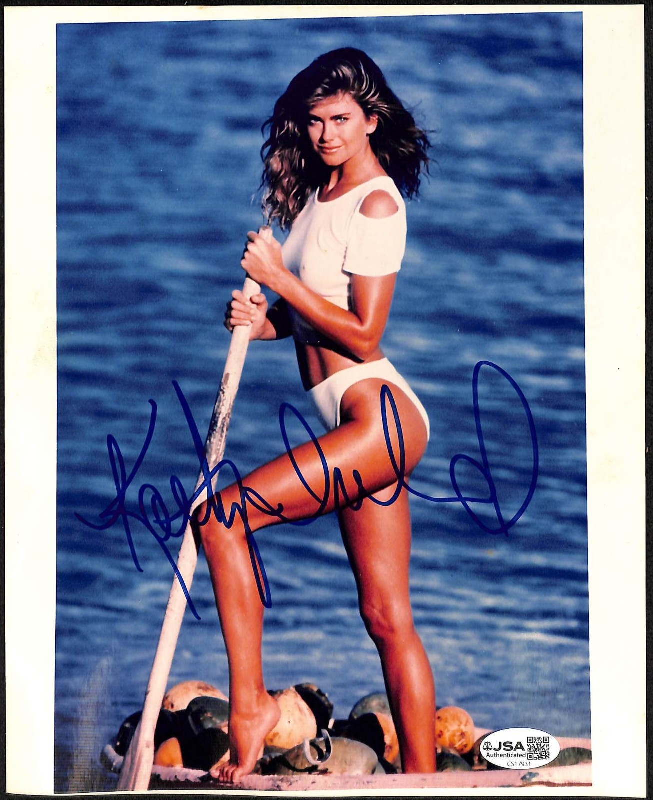 Kathy Ireland Autographed 8x10 Photo JSA