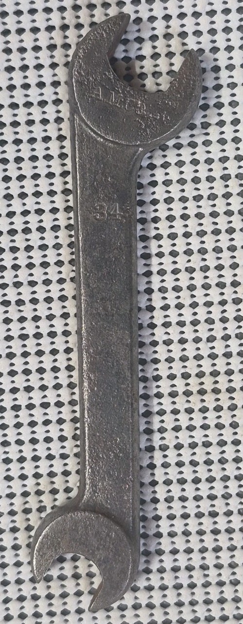 Vintage A.M.CO #34 Open End Wrench 13/16\