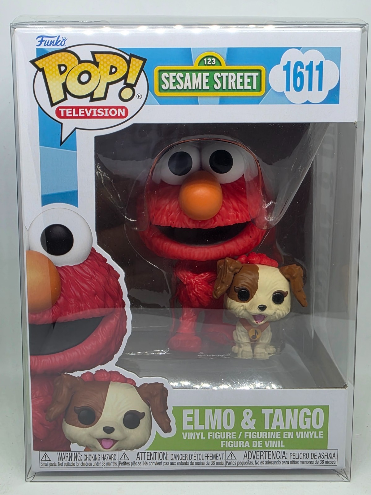 FUNKO POP TELEVISION 123 SESAME STREET ELMO & TANGO #1611 VINYL FIGURE FUNKO POP TELEVISION 123 SESAME STREET ELMO & TANGO #1611 VINYL FIGURE
