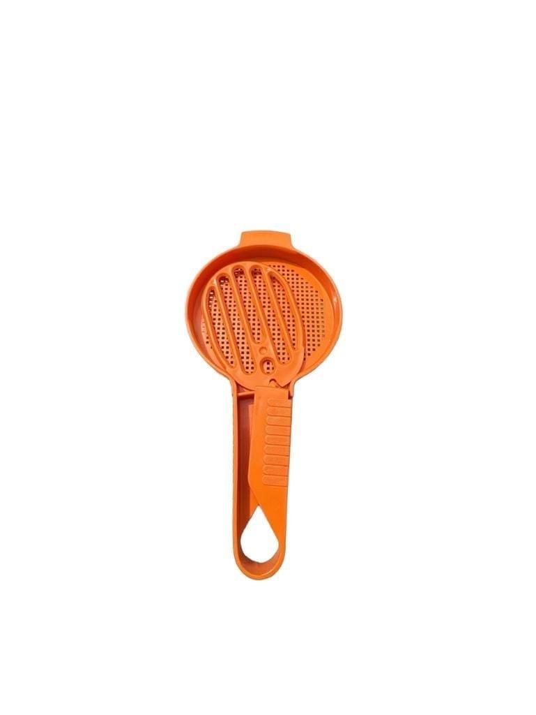 Tupperware Vintage Orange Sift-It Flour Sifter Top