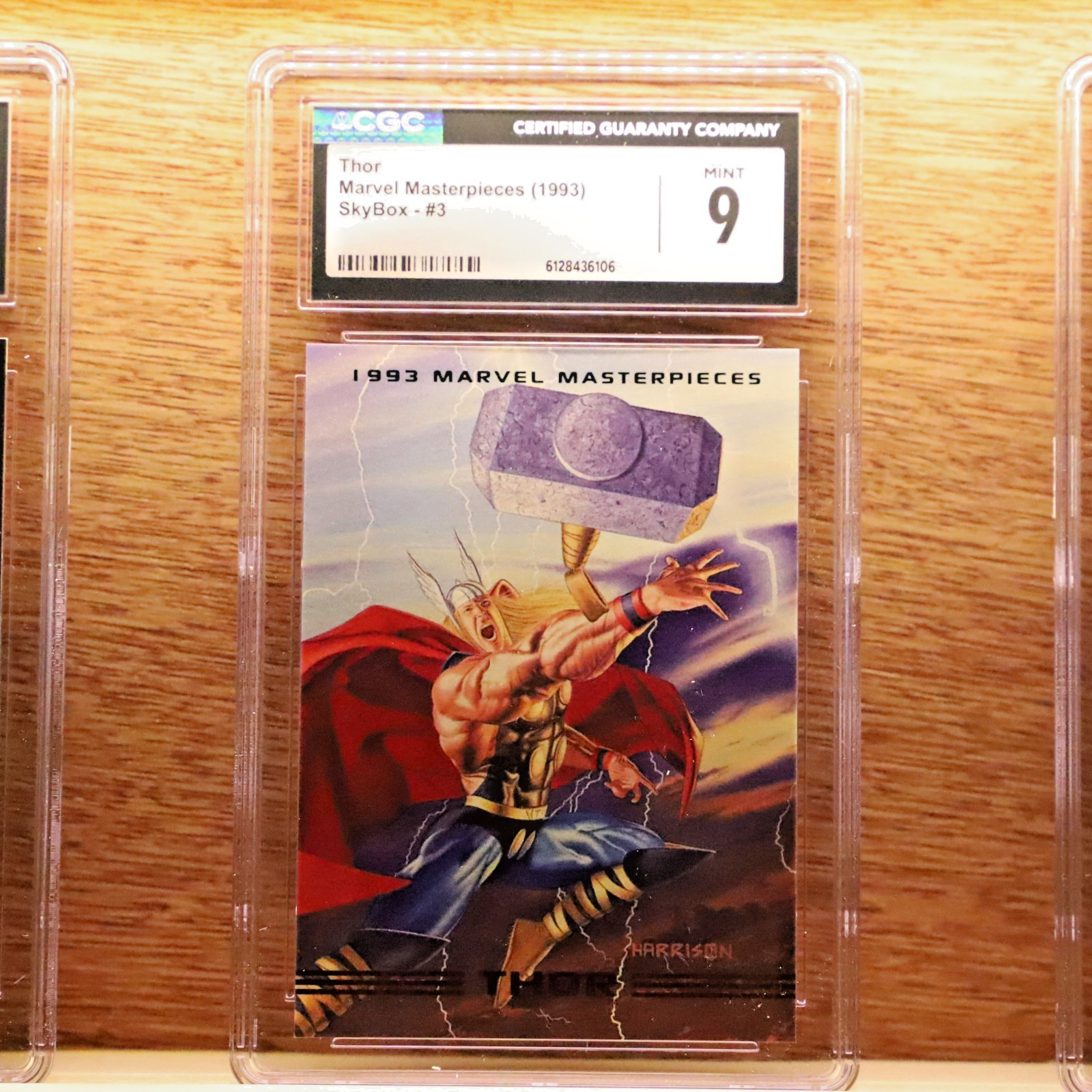 Thor - 1993 SkyBox Marvel Masterpieces #3 CGC 9 MINT