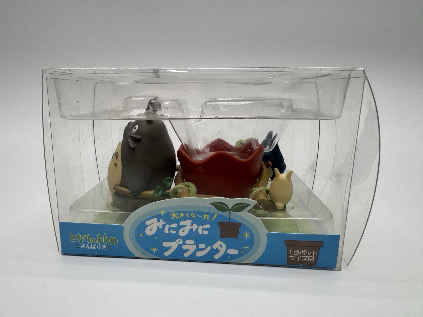 Authentic Studio Ghibli My Neighbor Totoro  Grow Up Mini Planter Sanbariki