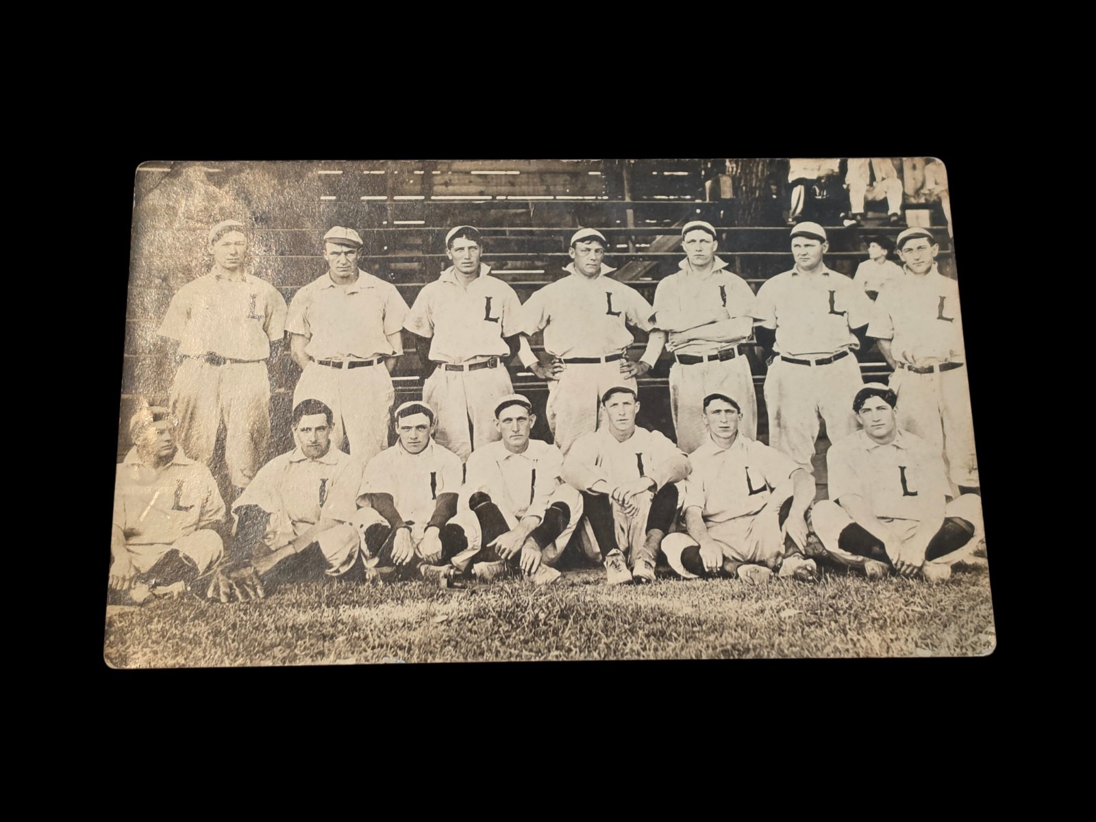 Baseball: Post Marked 1908 Louisville Colonels MLB Players Postcard 1 Cent Stamp