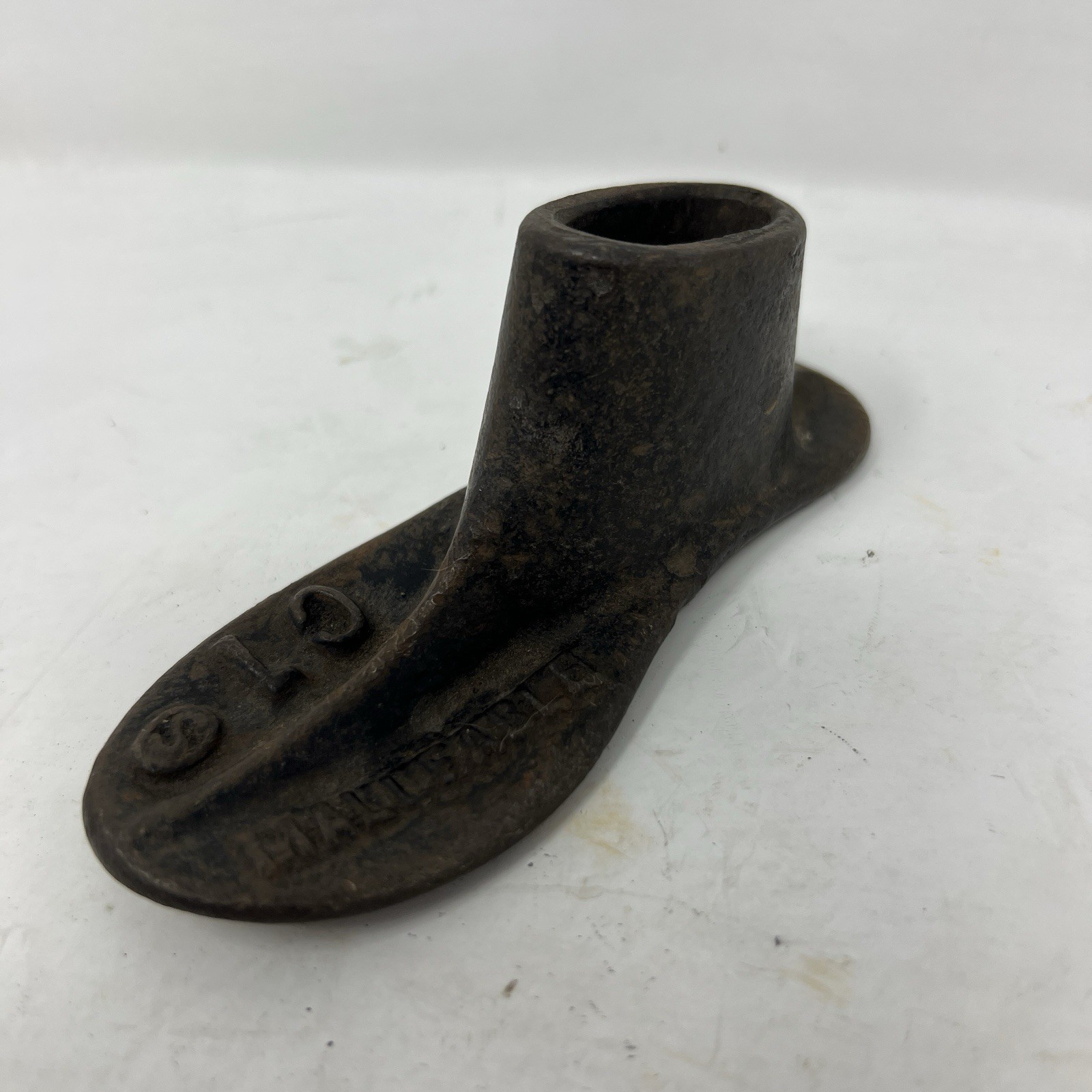 Vintage Malleable Cast Iron Cobbler Shoemaker Shoe Last - C1