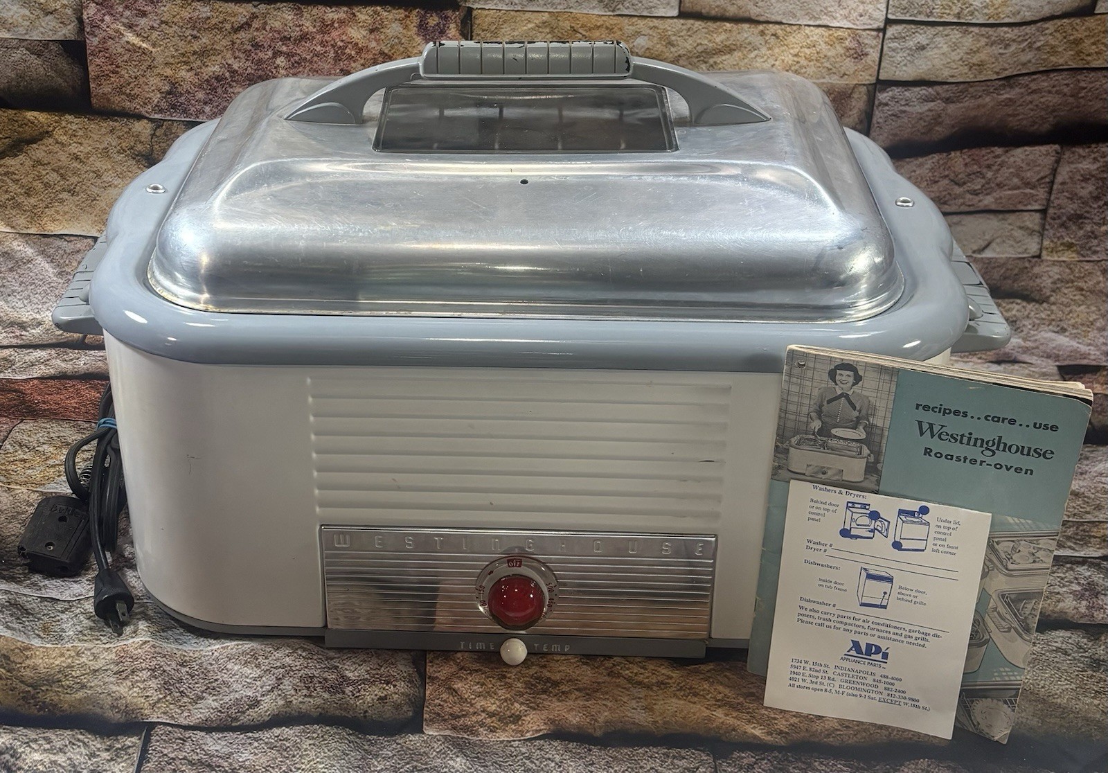 Westinghouse Electric Roaster ♨️ Oven With Accessories | Vintage 1950’s
