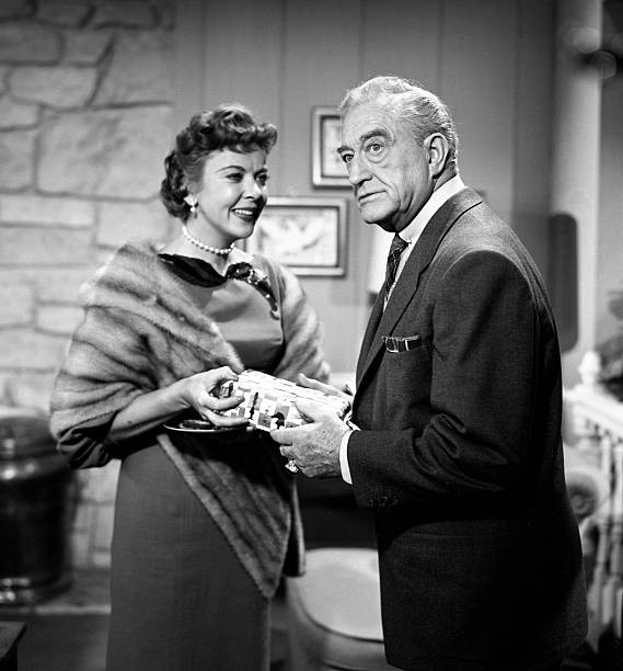 Mr Adams Eve TV show featuring Ida Lupino Francis X Bushman Decemb- Old Photo