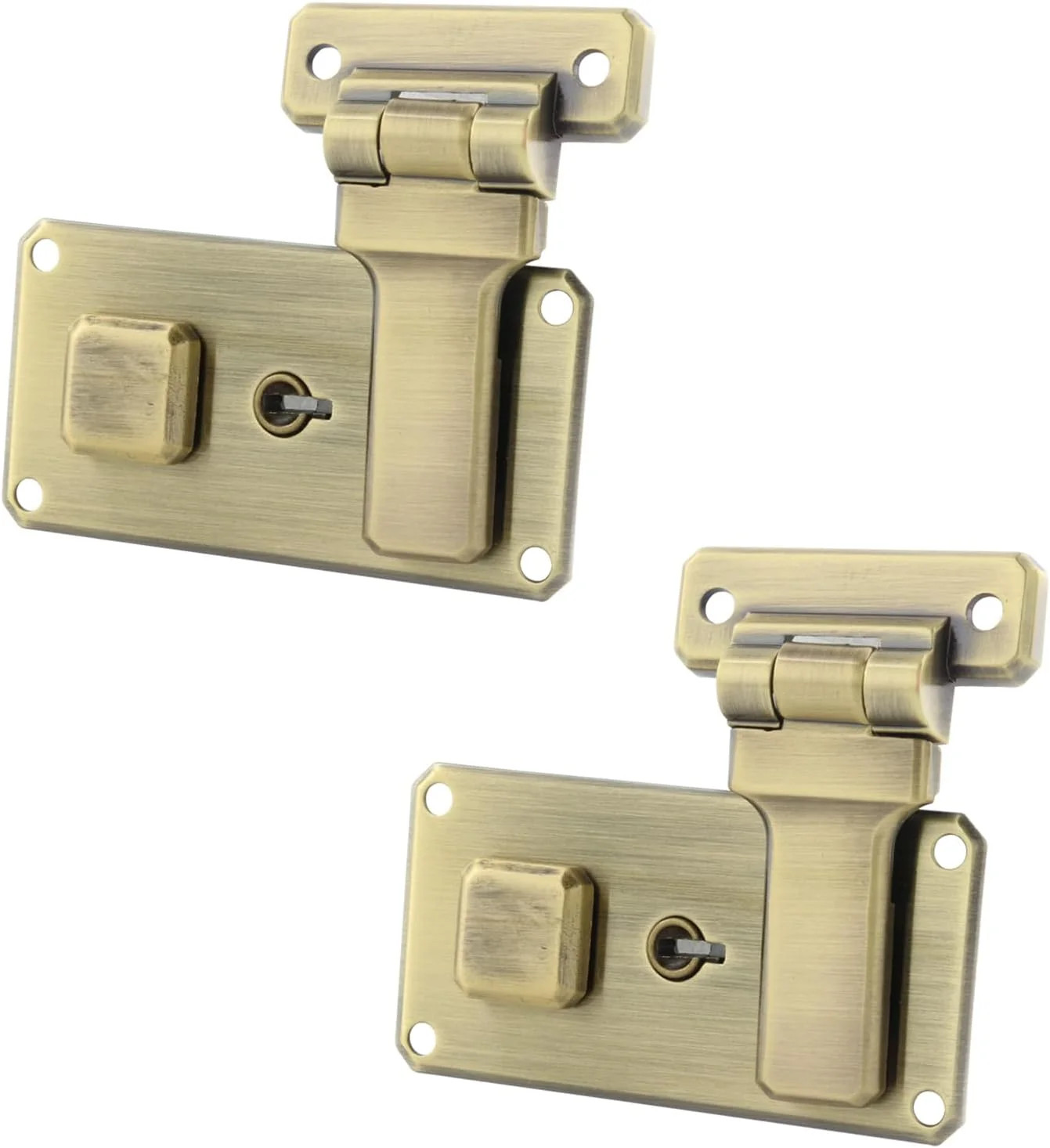 T Tulead Luggage Combination Lock Iron Tool Box Hasp Bronze Briefcases Replaceme