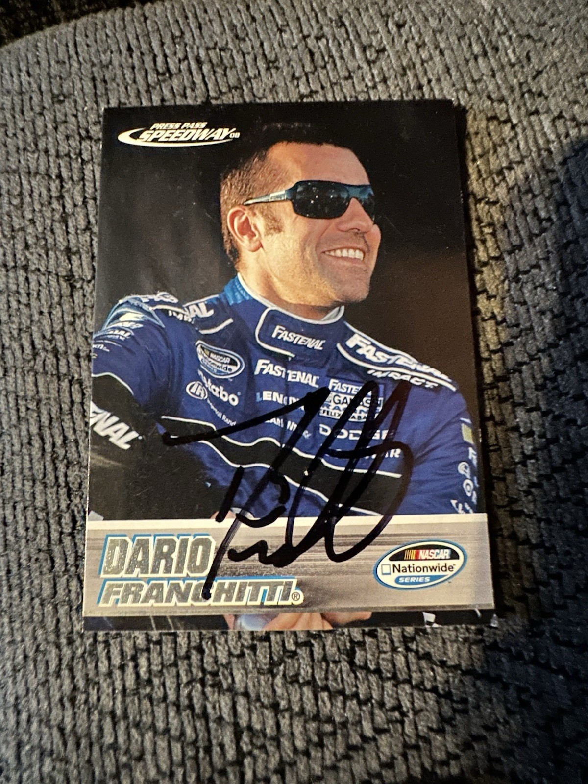 Signed Trading Card Indy 500 Car Indianapolis Dario Franchitti