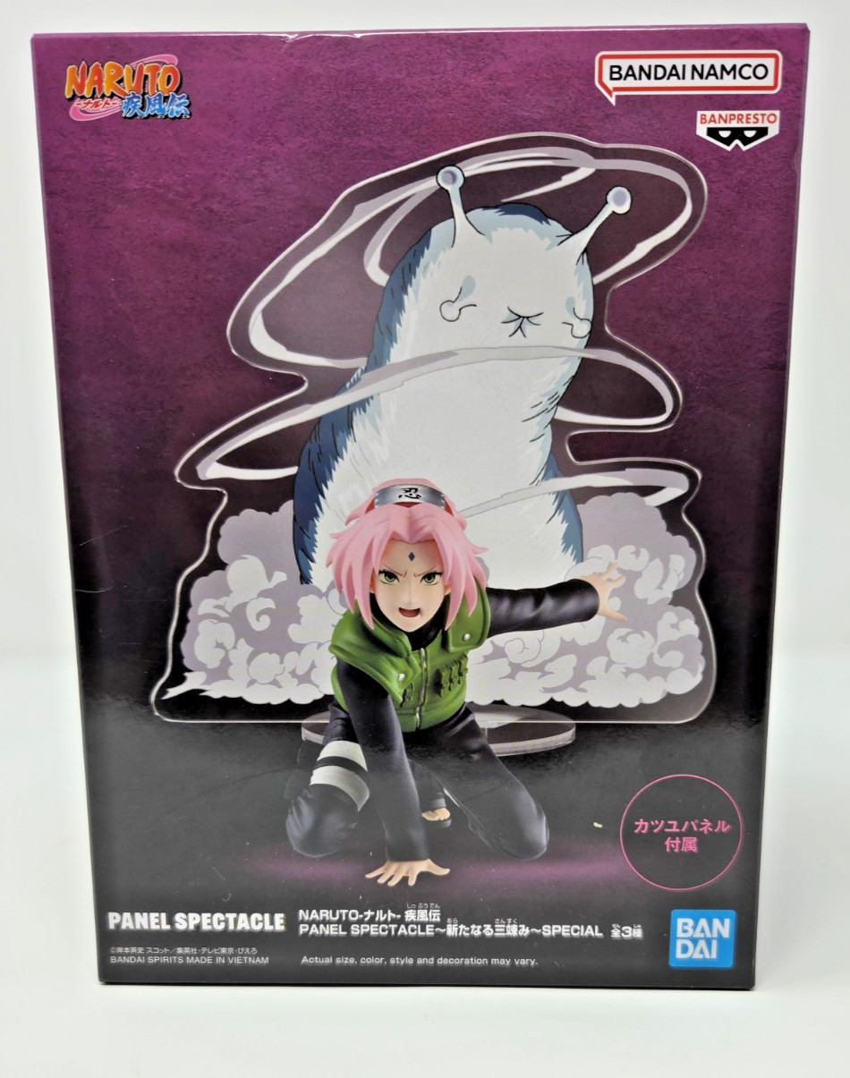 Naruto Shippuden Panel Spectacle Sakura Haruno Figure BANPRESTO ~ New