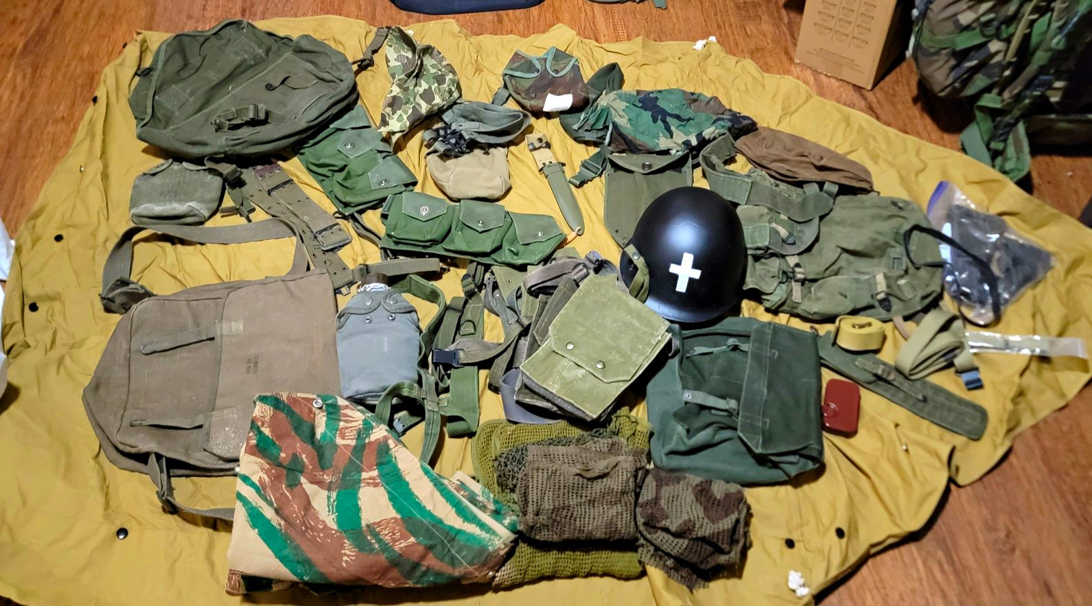Cold War European & US Surplus Militaria Lot (WW2–1970s)