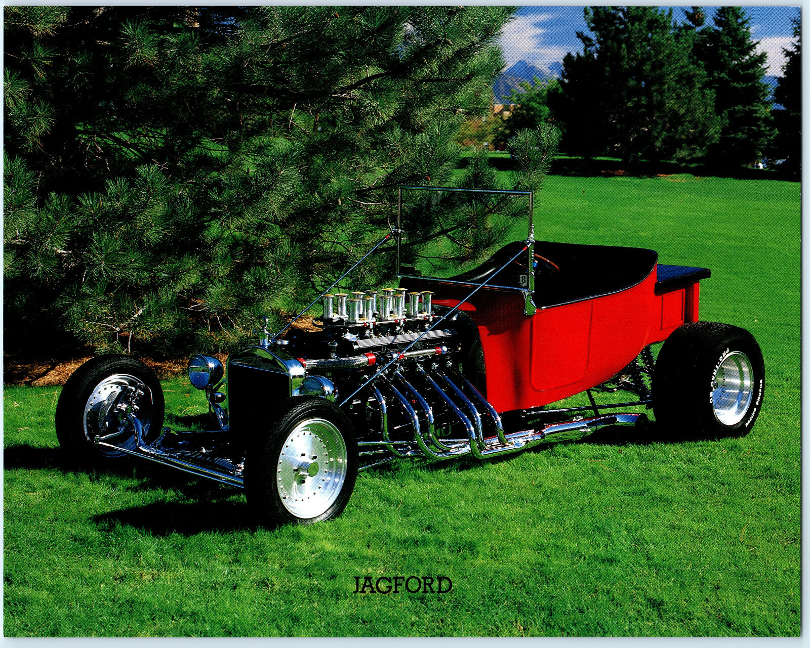 JAGFORD Car Original Vintage Brad Wagner 8x10\
