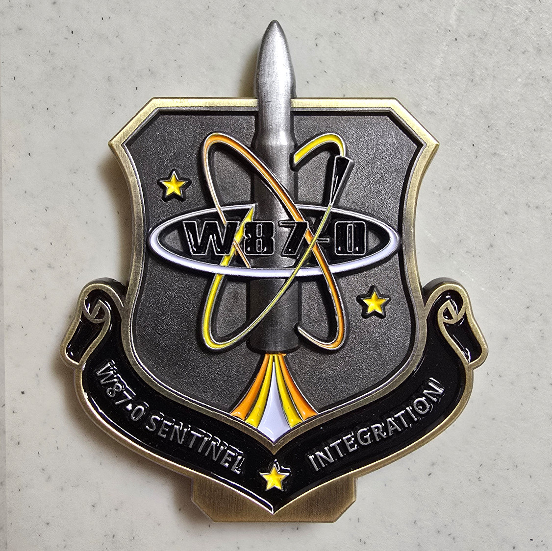 W87-0 – SNL – NNSA - USAF - Challenge Coin