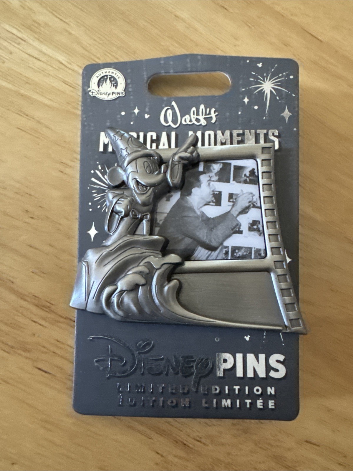 Disney Parks March 2026 Walt's Magical Moments Sorcerer Mickey Pin 3/12 LE 2500