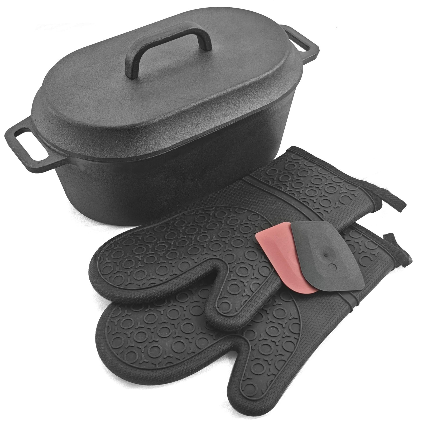 4.5QT Cast Iron Loaf Oven Pan - 11.3\