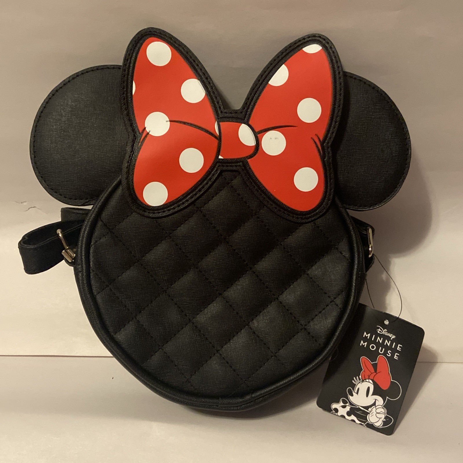 Bioworld Disney Minnie Mouse With Bow Crossbody Purse NWT