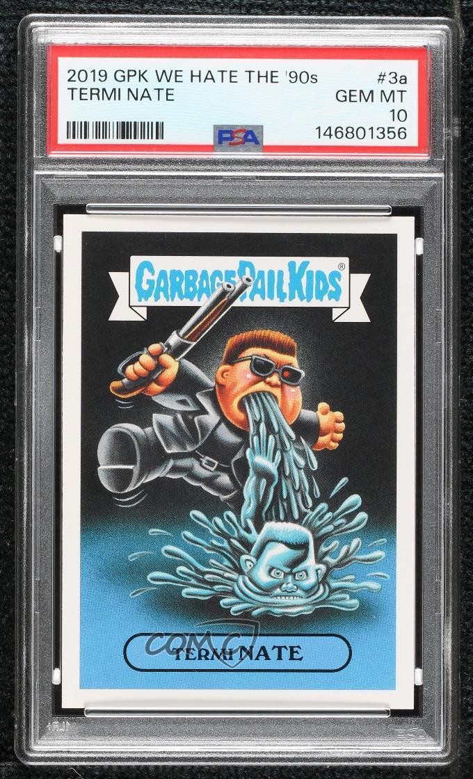 2019 Topps Garbage Pail Kids: We Hate the '90s Films Sticker PSA 10 GEM MT 1fo3