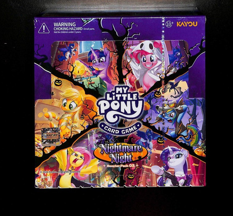 ENGLISH My Little Pony - Nightmare Nights - TCG Trading Card Game - Booster Box