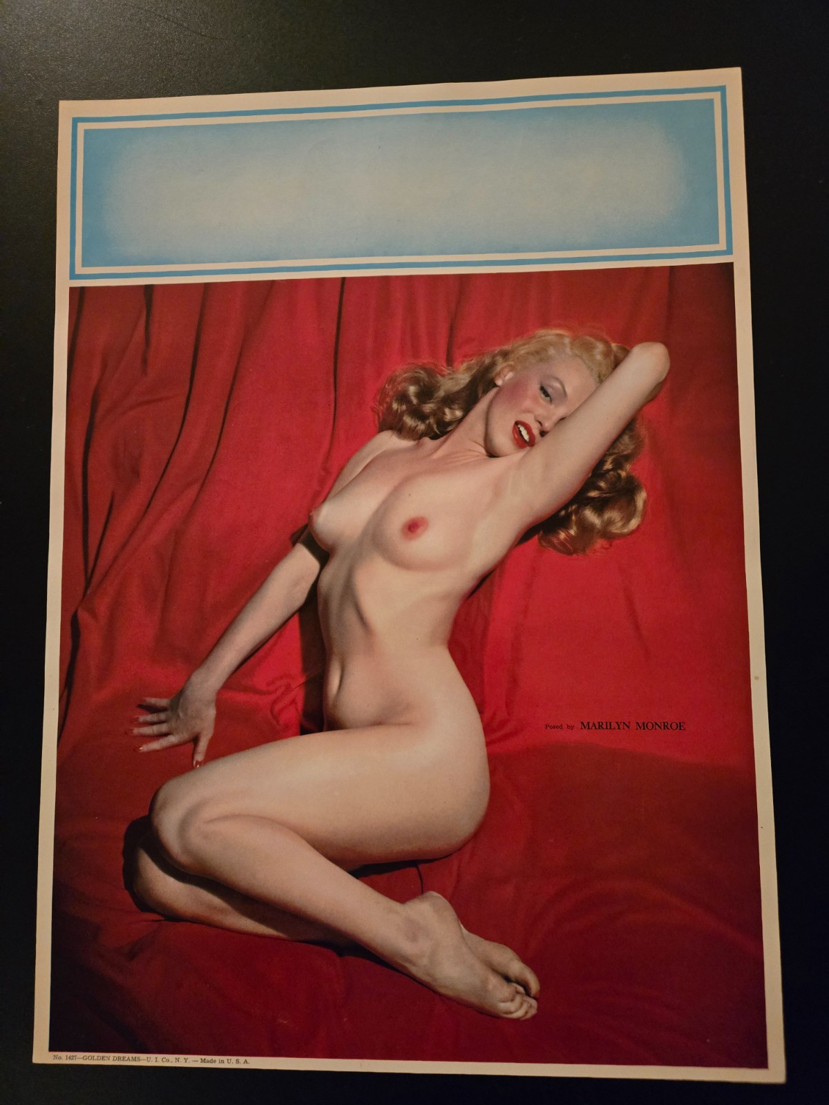1954 CALENDAR PRINTS/UNIVERSAL IMPRINTING SALESMAN SAMPLE KIT